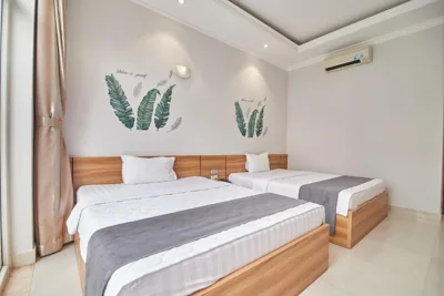 Double Room with Two Double Beds — Bin Bin Hotel 2 - Near Him Lam D7